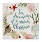 Stupell Industries Dreaming of Warm Christmas Phrase Canvas Wall Art